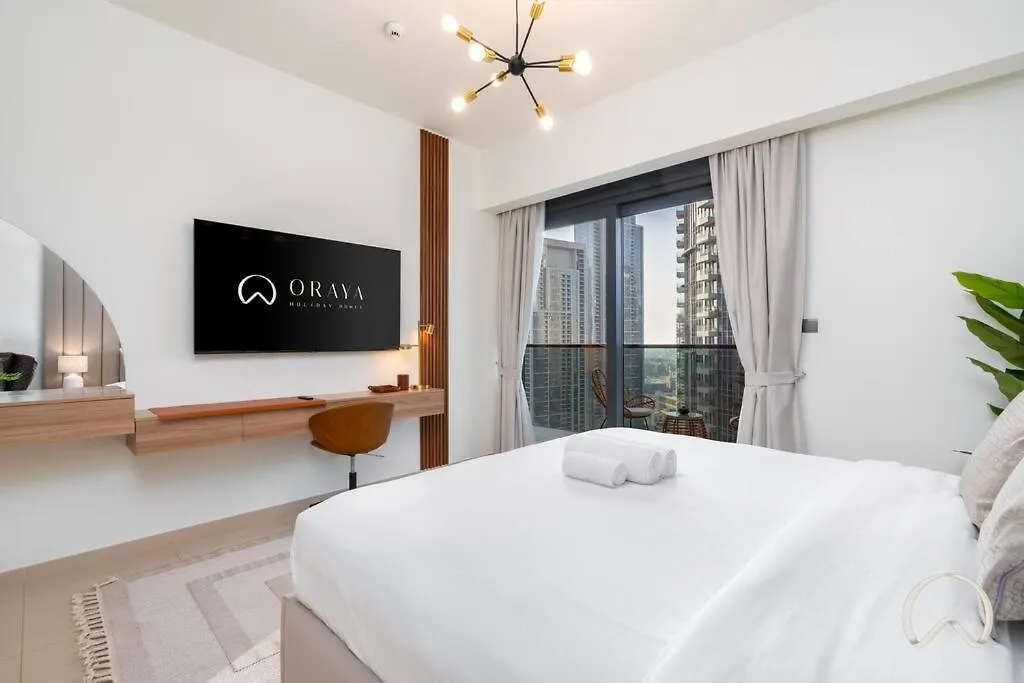 Luxurious 3Br In Act 1 Act 2 With Burj Khalifa View Apartment Dubai