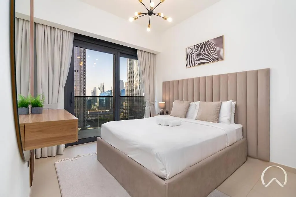 Luxurious 3Br In Act 1 Act 2 With Burj Khalifa View Apartment Dubai
