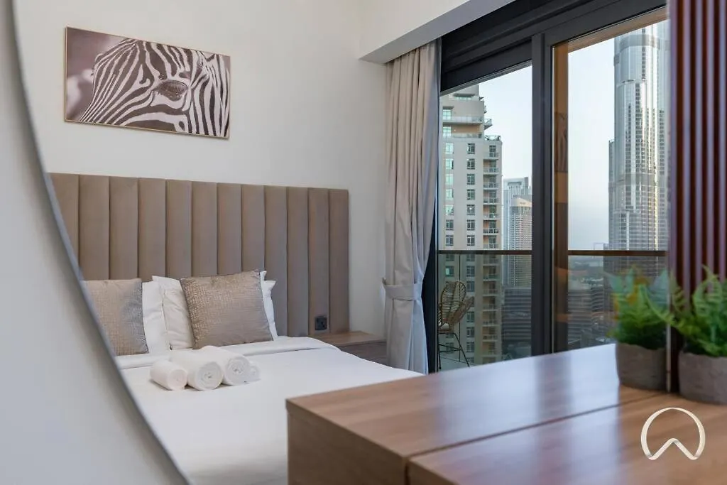 Luxurious 3Br In Act 1 Act 2 With Burj Khalifa View Apartment Dubai
