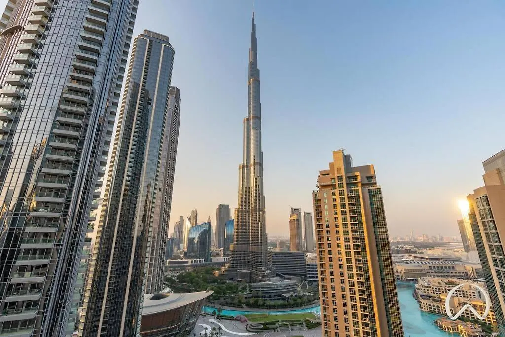 Luxurious 3Br In Act 1 Act 2 With Burj Khalifa View Apartment Dubai